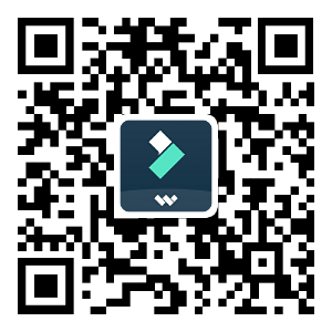 filmora mobile qrcode