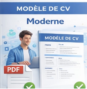 Modèle de CV moderne PDF