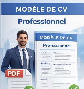 Modèle de CV professionnel PDF