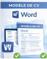 Modèle de CV Word gratuit