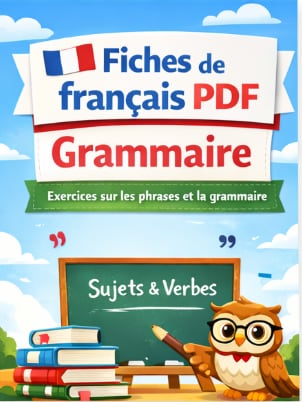 fiches de français PDF grammaire école primaire