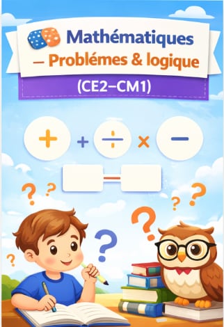 fiches de mathématiques PDF problèmes et logique école primaire
