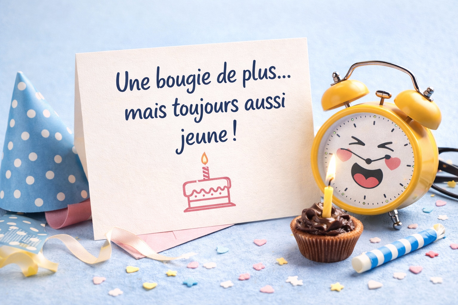 Message anniversaire drôle pour souhaiter un joyeux anniversaire avec humour