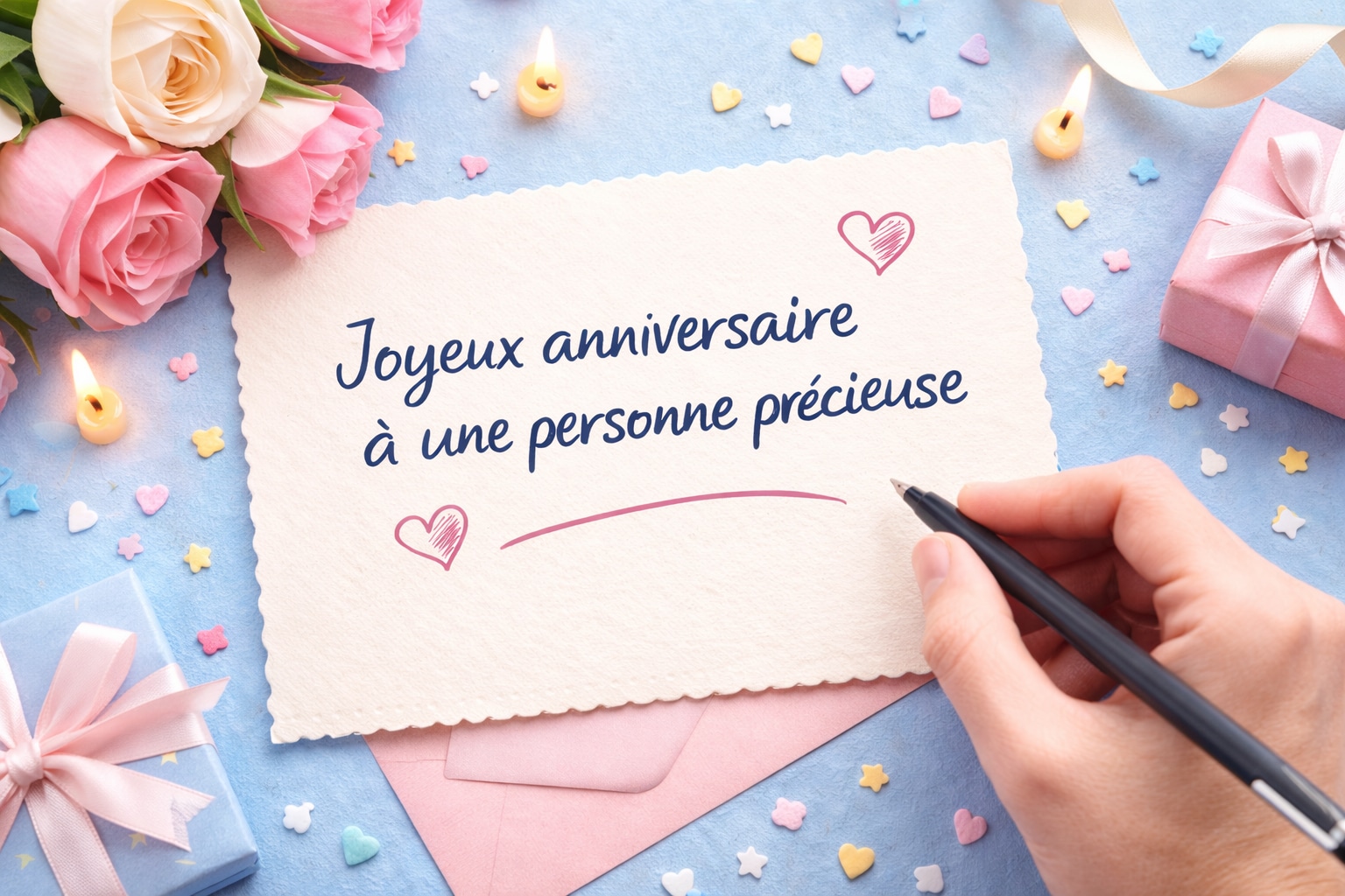Message anniversaire touchant pour exprimer ses émotions