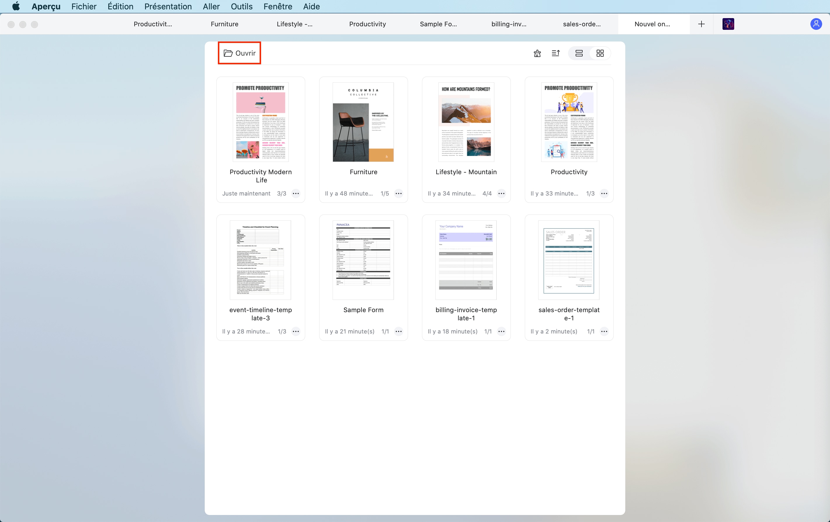 ouvrir un pdf sur mac