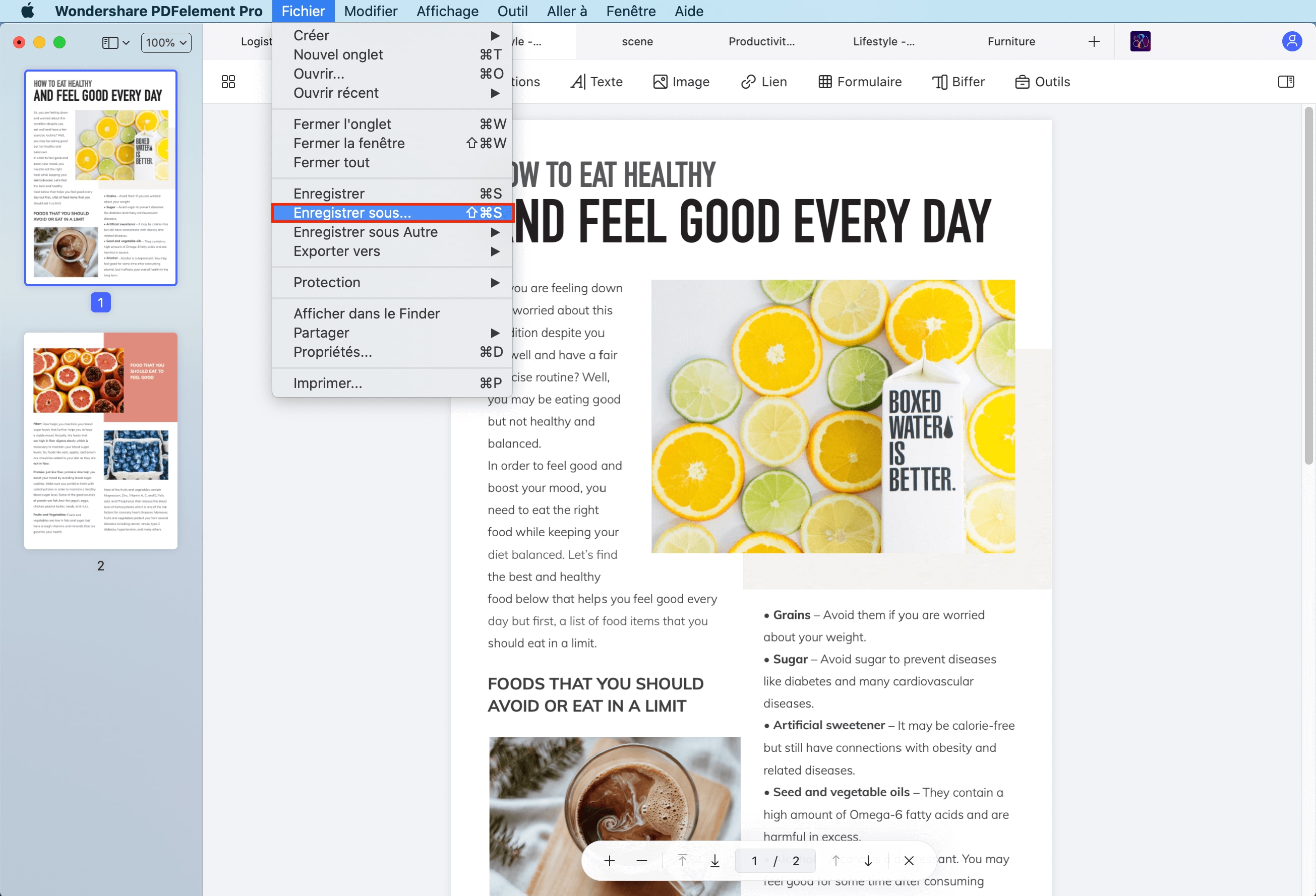 convertir jpg en pdf sur mac
