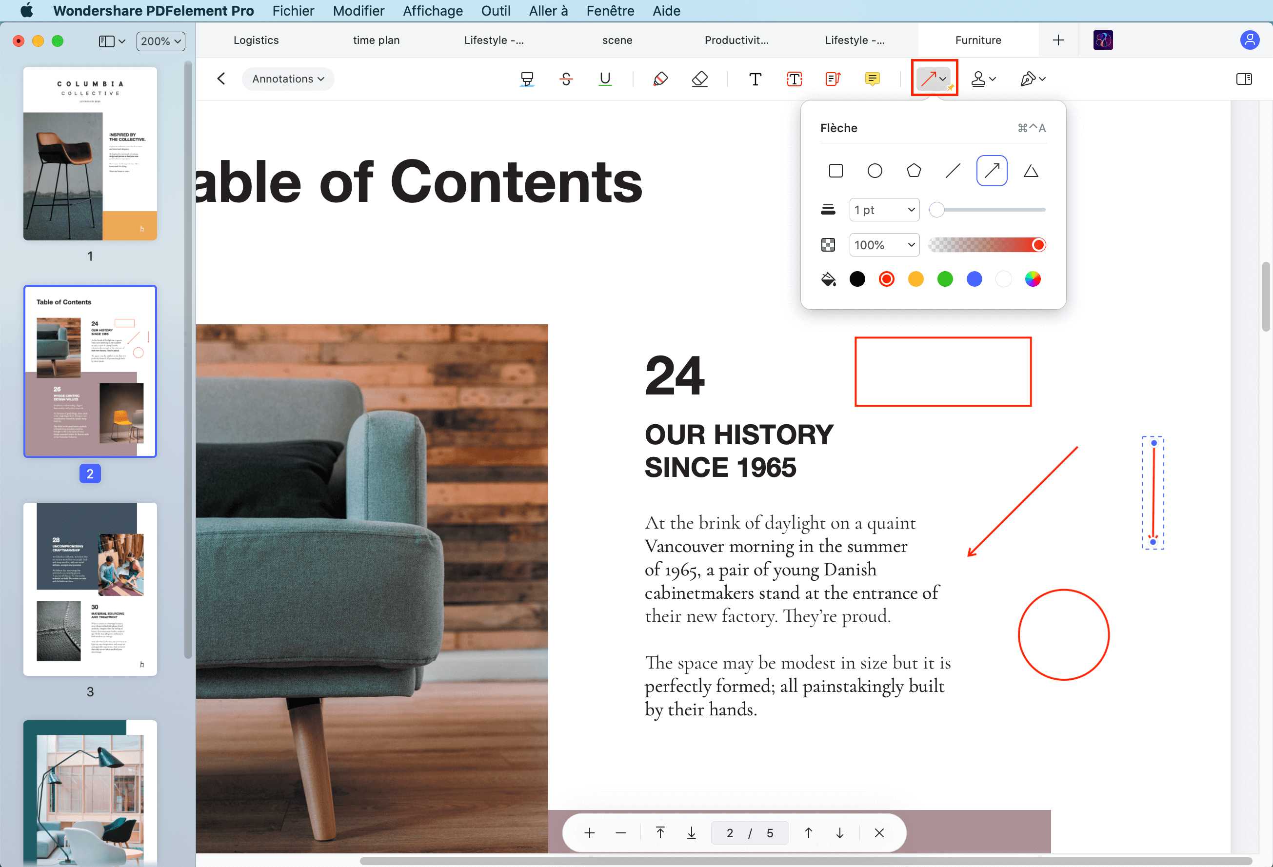 comment dessiner sur pdf mac
