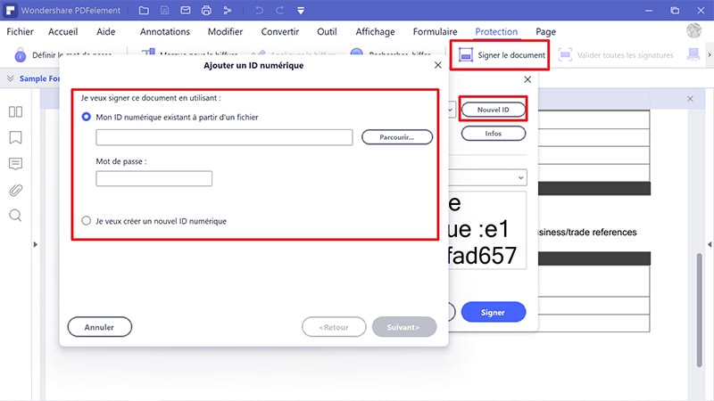 how to do an electronic signature in word