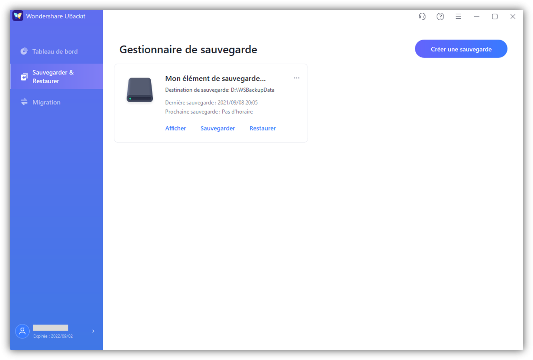 Terminer la sauvegarde de gmail