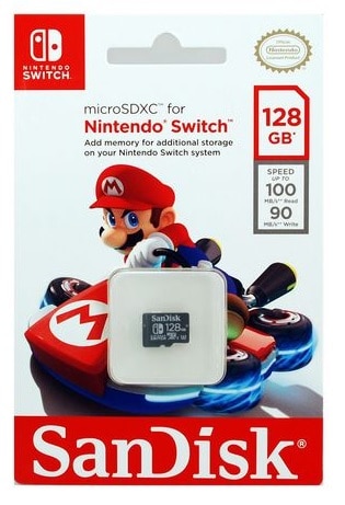 Lot de 2 Carte mémoire micro SDXC Carte 128Go Fortnite pour Nintendo  Switch, Carte mémoire sous licence Nintendo