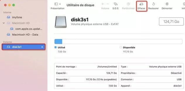 récupérer des données de carte SD sur Mac