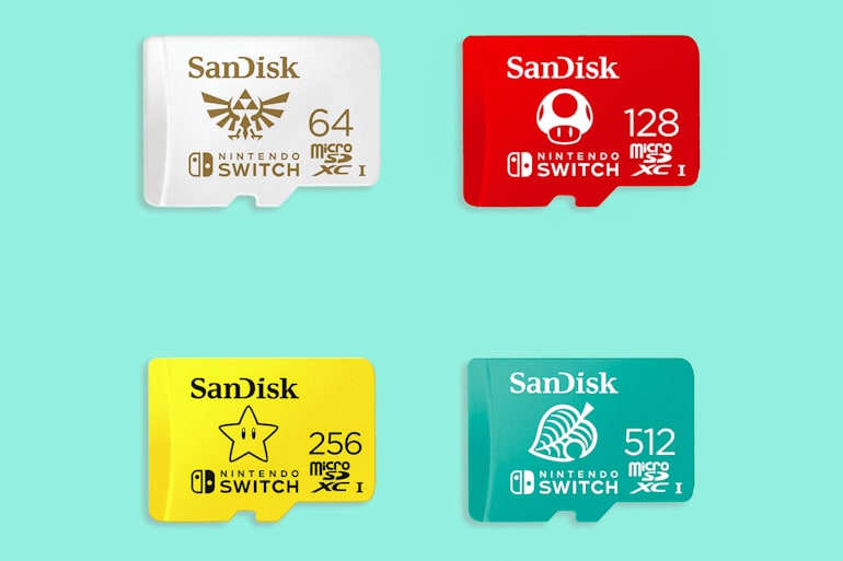 formater carte SD switch