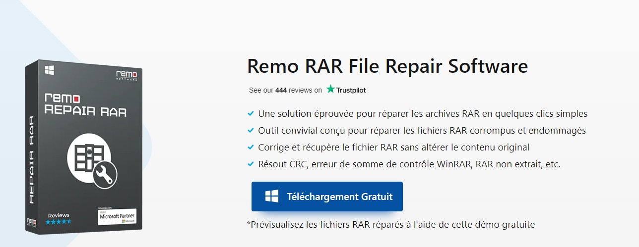 reparer fichier rar en ligne