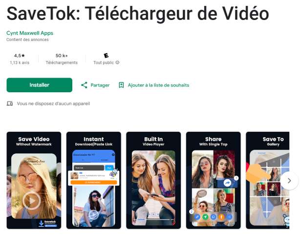 tiksave tiktok hd video telechargeur