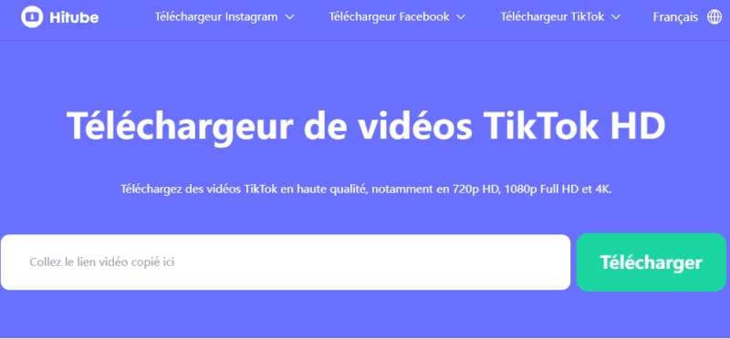 hitube - enregistrer des videos tiktok en 4k 