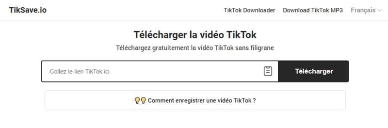 tiksave telechargeur video hd