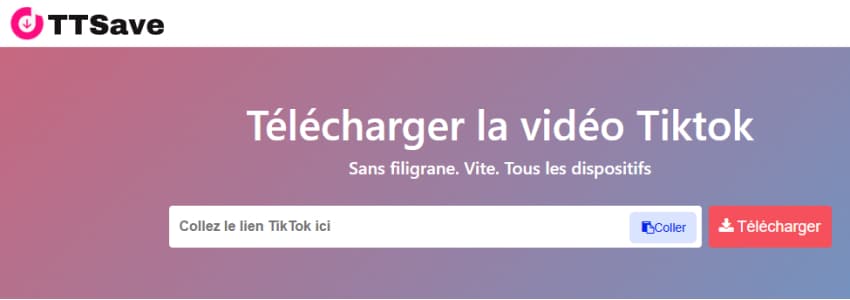 TTSave - sauvegarder tiktok