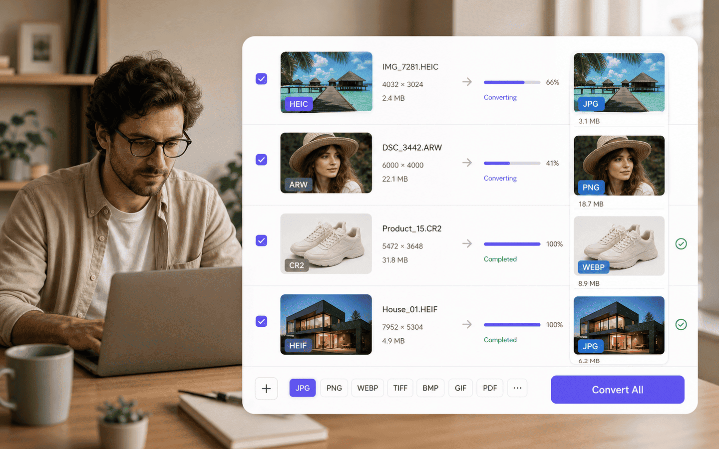 Convertisseur HEIC en JPG par lot pour vos photos iPhone